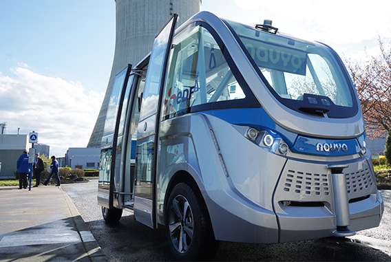 voiture autonome navaya